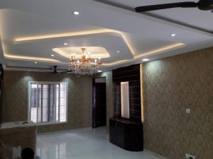 lights and ceiling by interior designers chennai